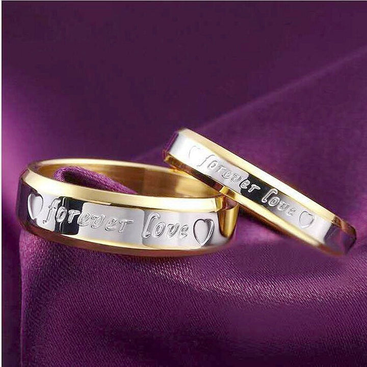 Coppia Anelli Amore Eterno | Oro