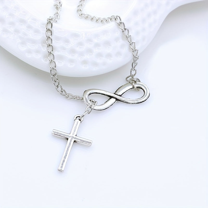 Collana Croce Infinito | Oro