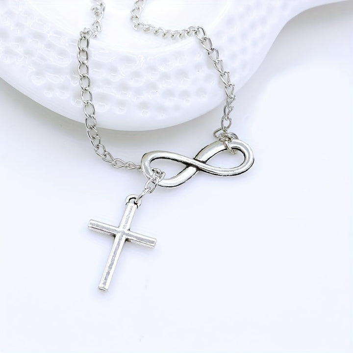 Collana Croce Infinito | Oro