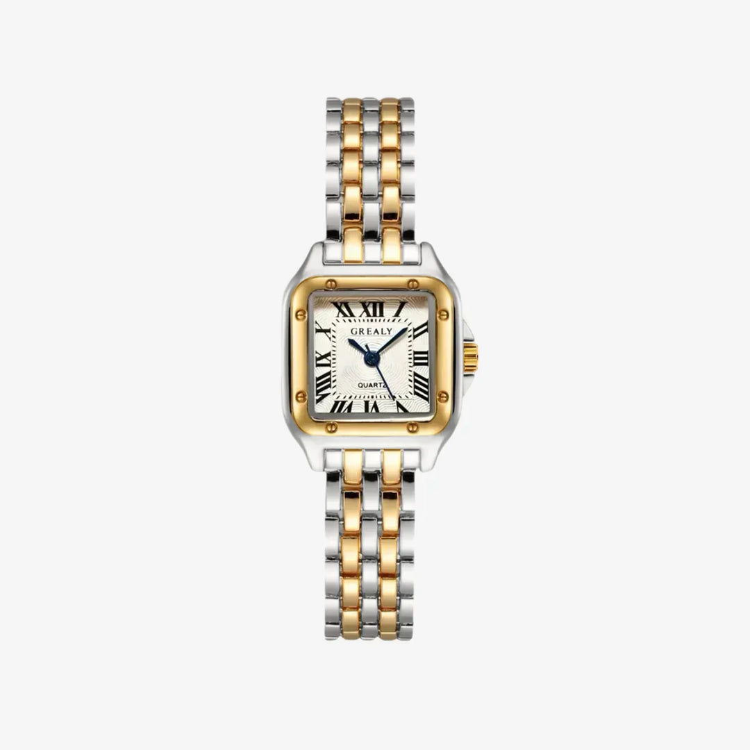 Orologio Squadrato Fienna | Oro
