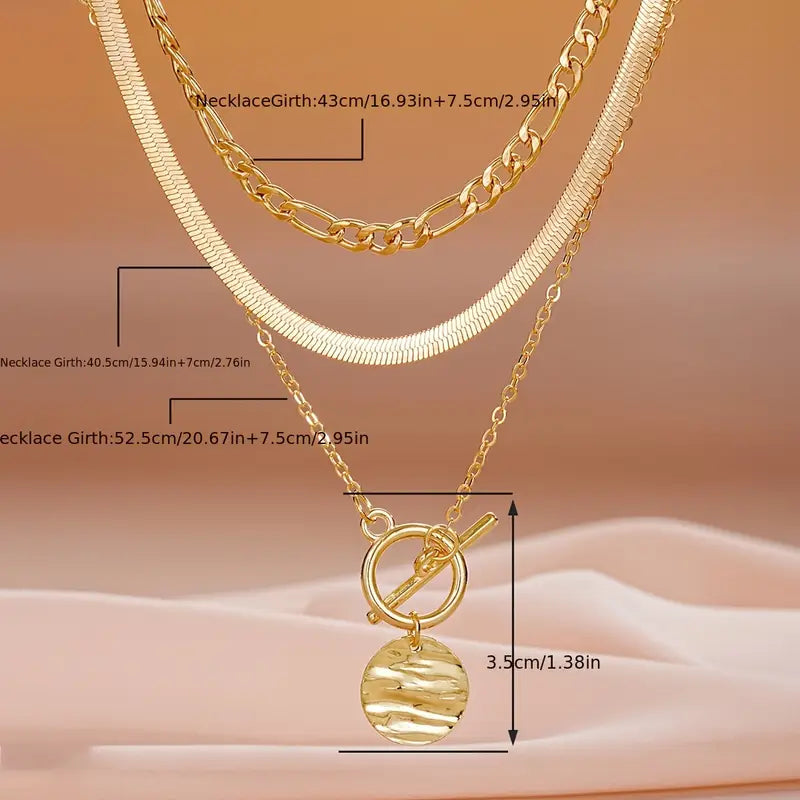 Collana Multistrato Savira | Oro