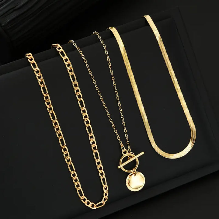 Collana Multistrato Savira | Oro