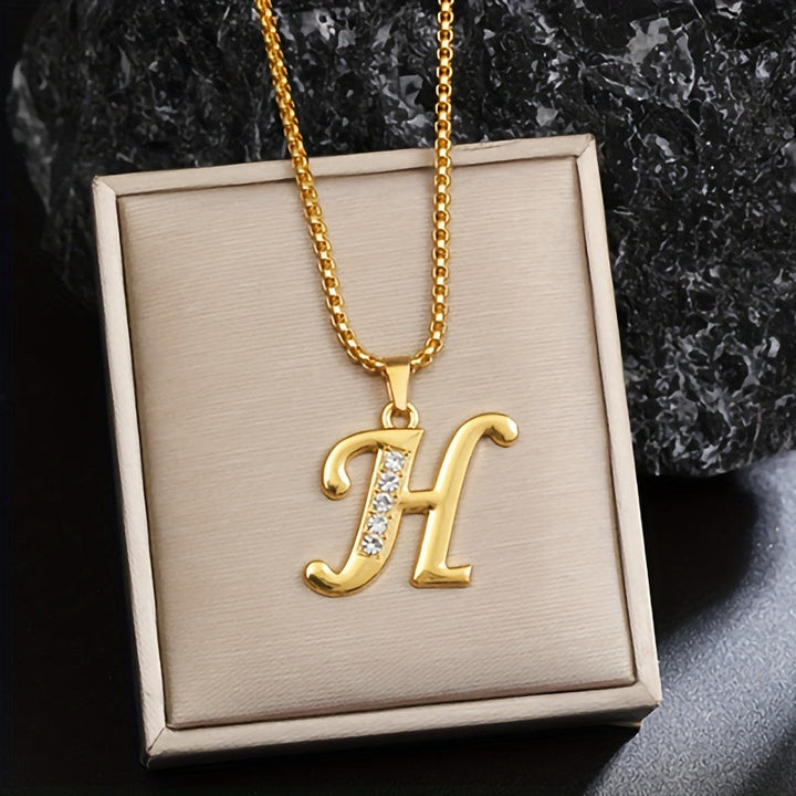 Collana Iniziale Brillanti | Oro