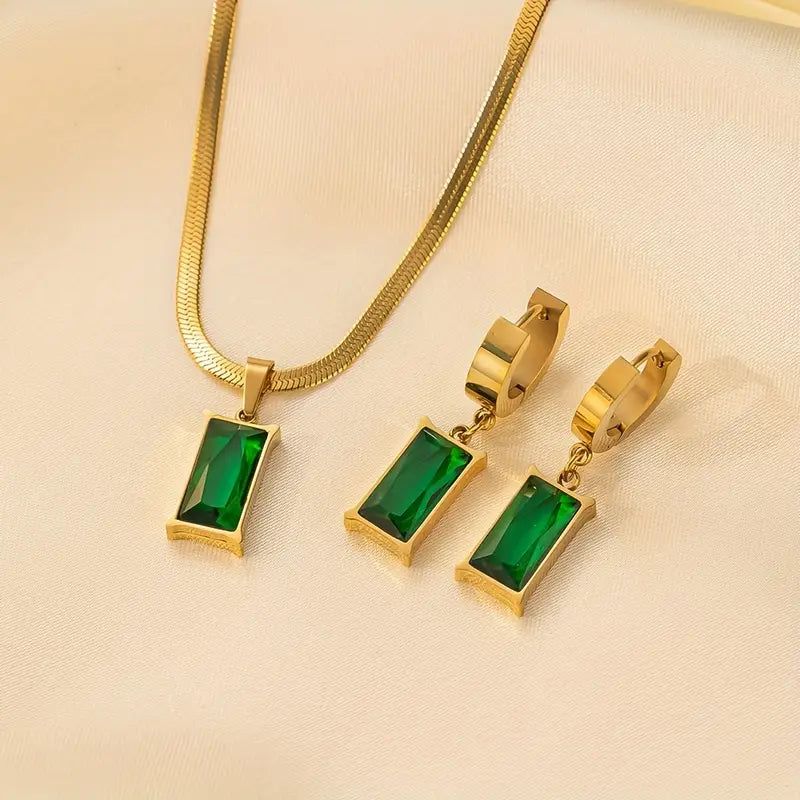 Set Collana Orecchini Iselotte | Oro