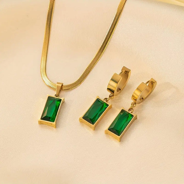 Set Collana Orecchini Iselotte | Oro