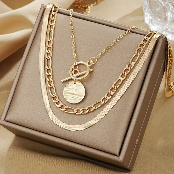 Collana Multistrato Savira | Oro
