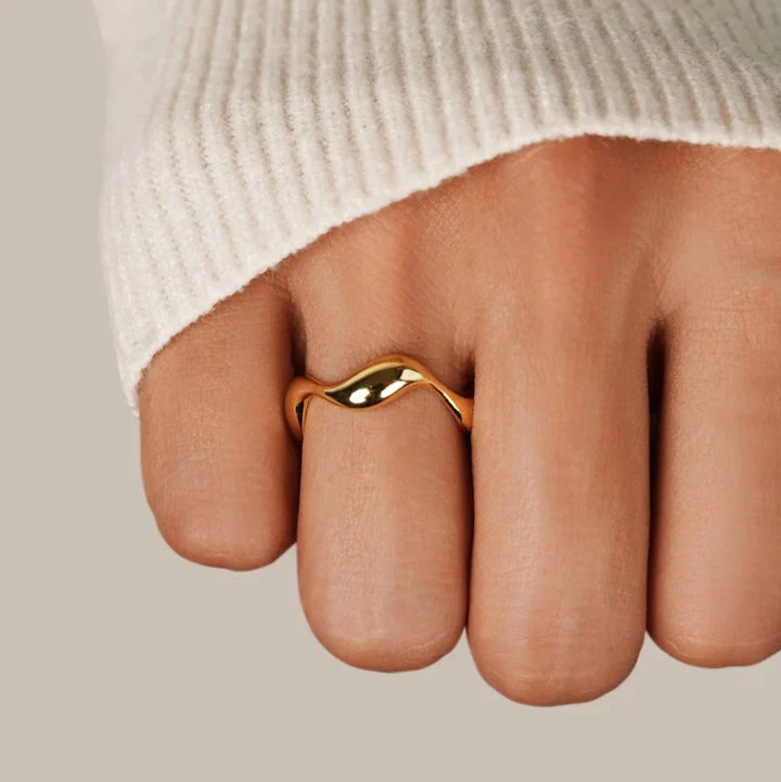 Anello Flusso Elyra | Oro