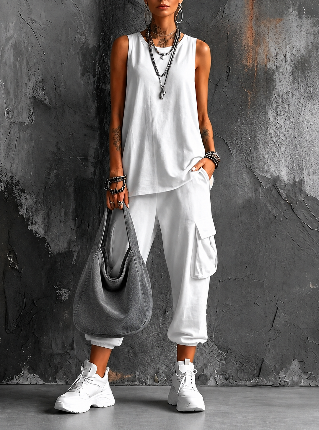 Noemi | Set Casual Monocolore