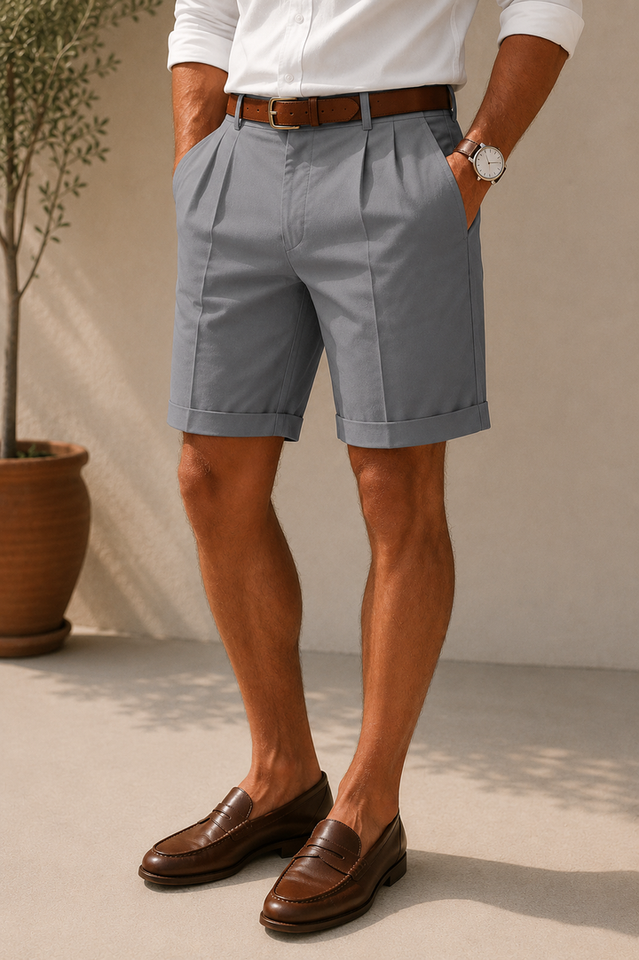 Michele Pantaloni Corti Uomo
