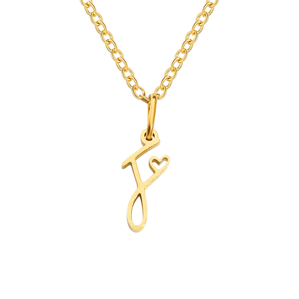 Collana Iniziale Cuoricino | Oro