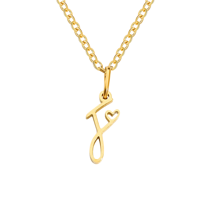 Collana Iniziale Cuoricino | Oro