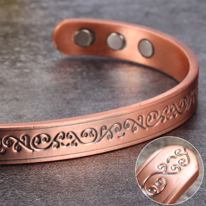 Decorazione Bracciale Uomo Rame