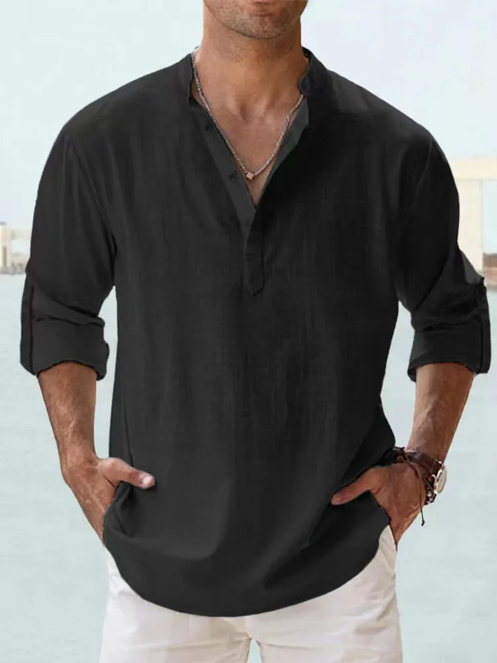 Valerio Camicia Lino Uomo