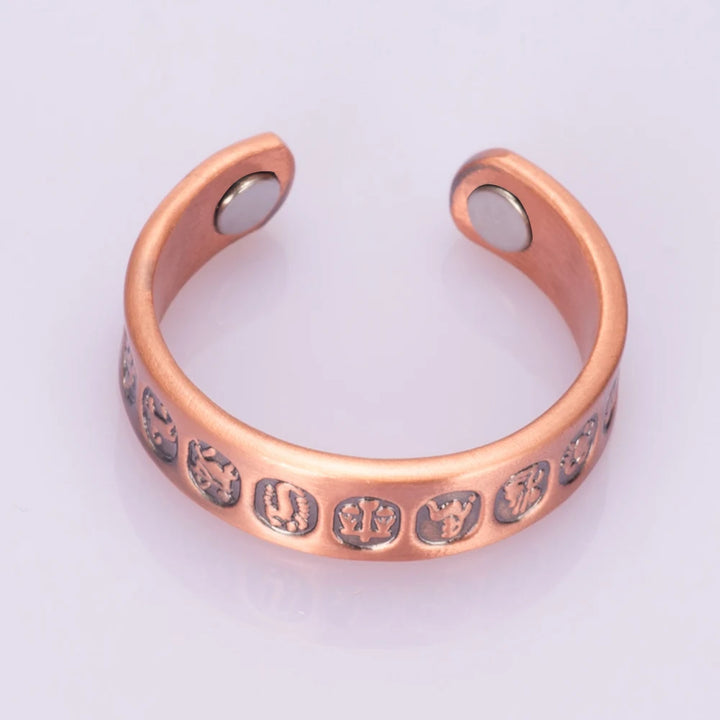 Oroscopo Anello Donna Rame