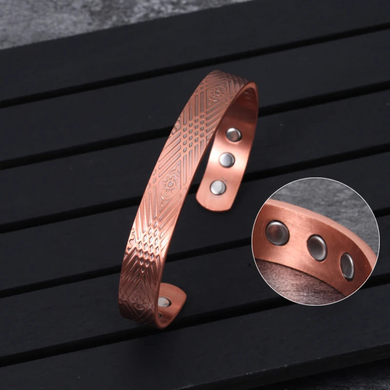 Aura Bracciale Uomo Rame
