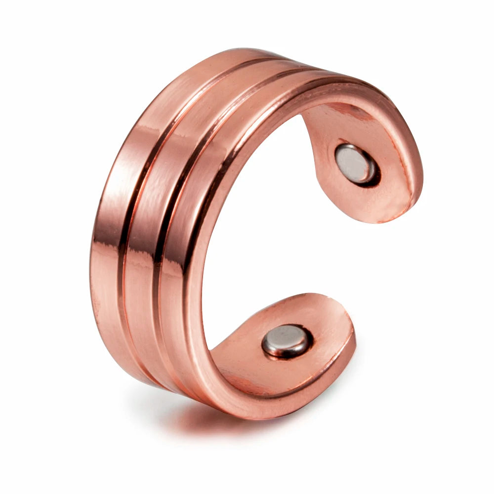 Atum Anello Rame Rigato