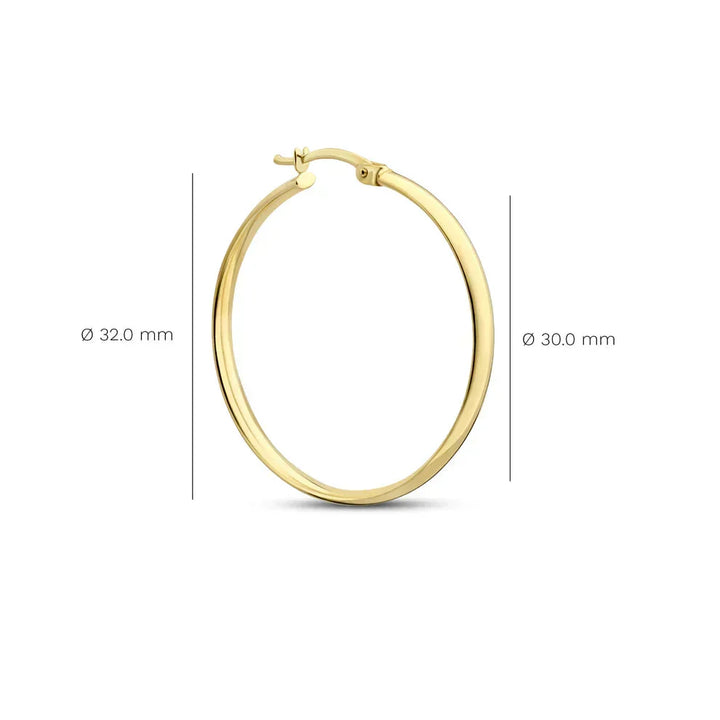 Orecchini Tondi Nova | Oro