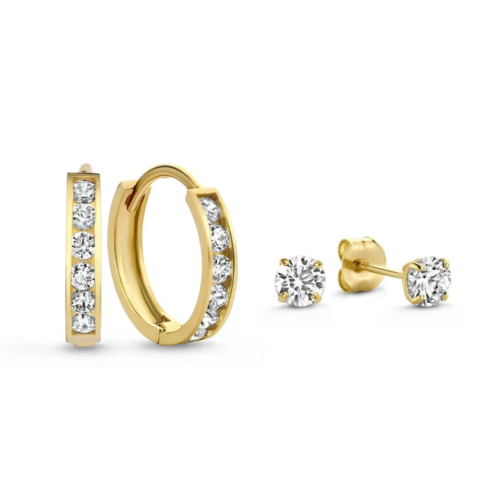 Set Orecchini Dara Brillanti | Oro