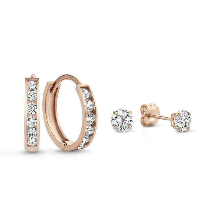Set Orecchini Dara Brillanti | Oro