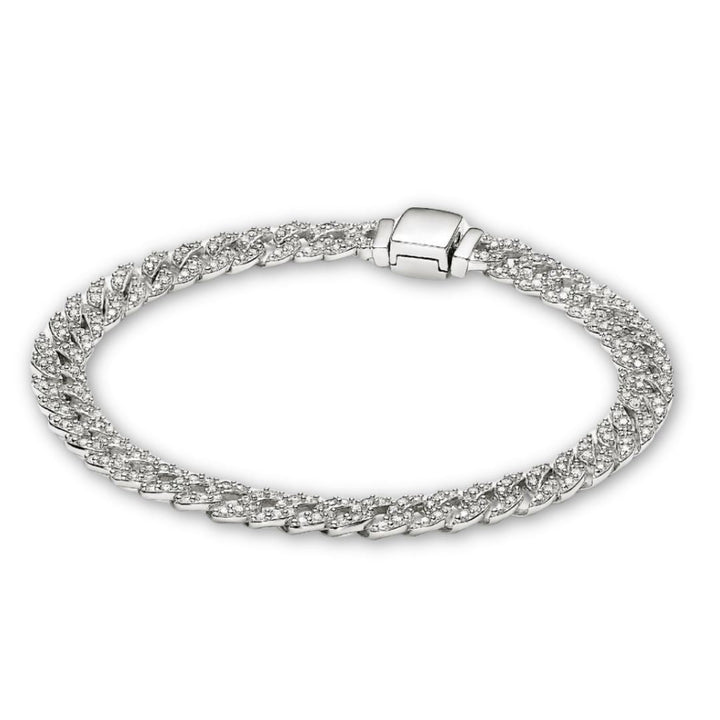Bracciale Pave Cuban Link | Oro