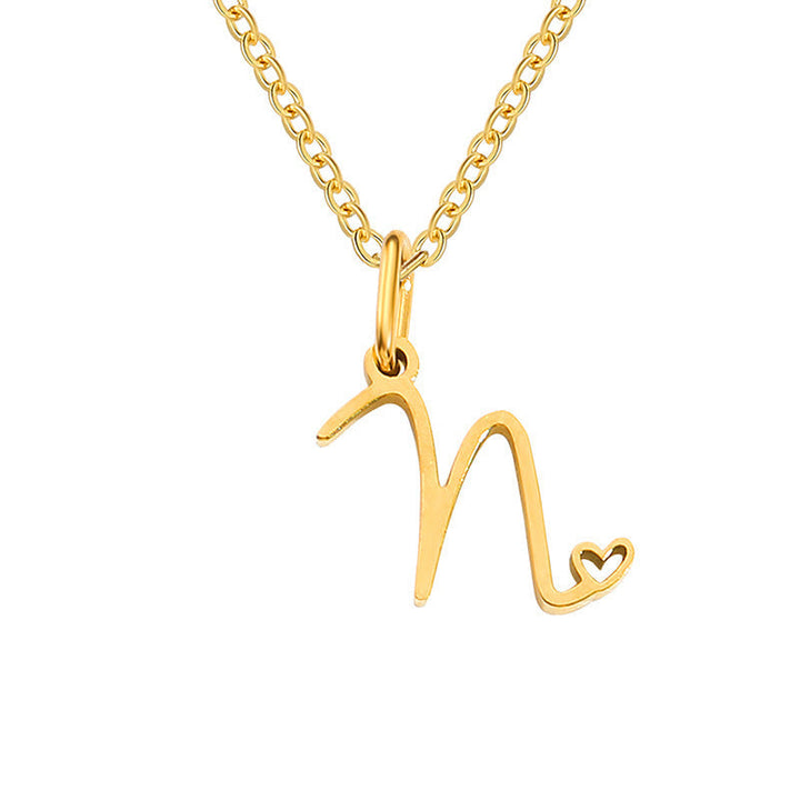 Collana Iniziale Cuoricino | Oro