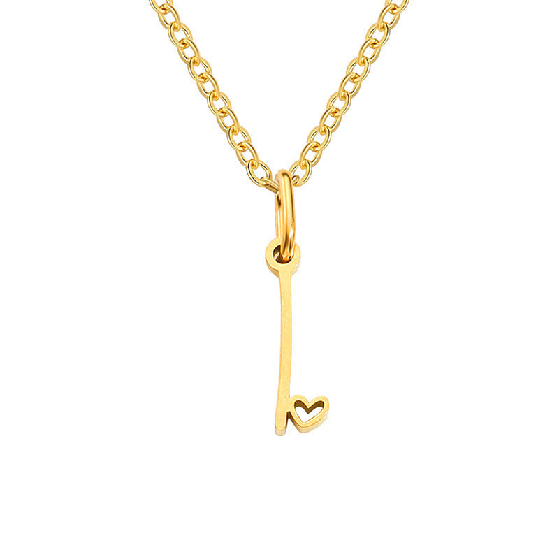 Collana Iniziale Cuoricino | Oro