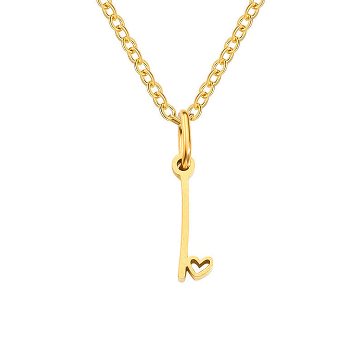 Collana Iniziale Cuoricino | Oro