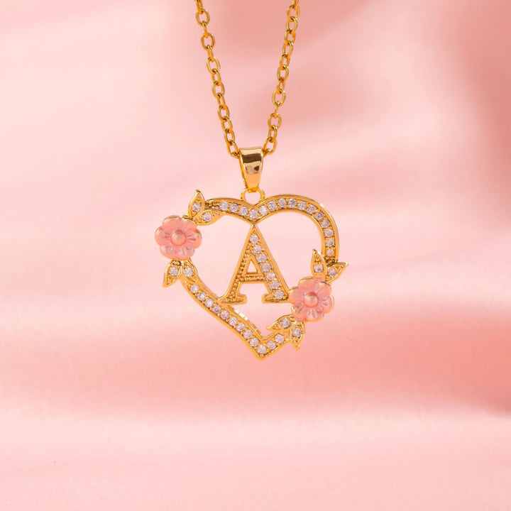 Collana Cuore Iniziale | Oro
