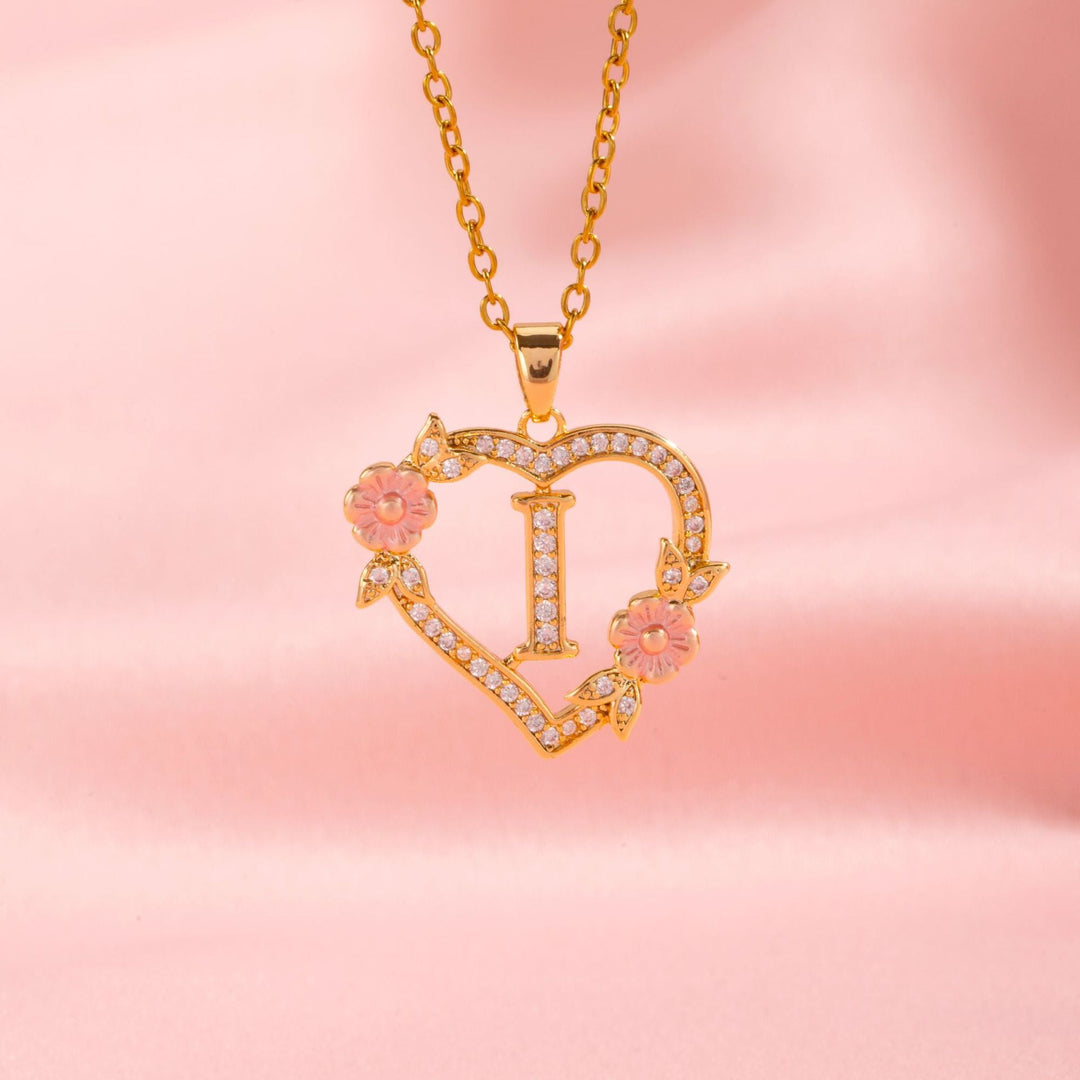 Collana Cuore Iniziale | Oro