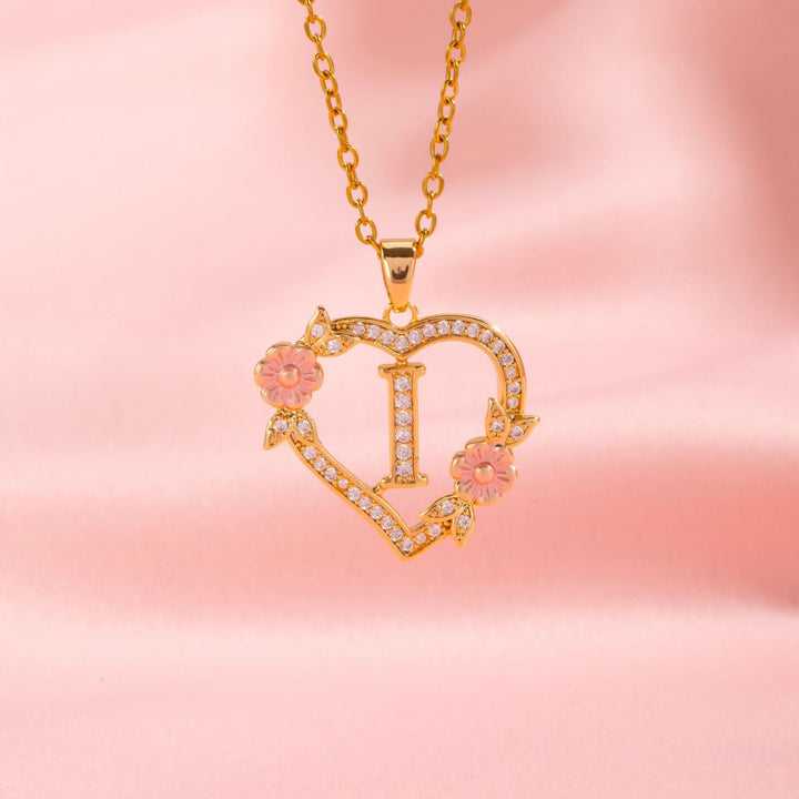 Collana Cuore Iniziale | Oro