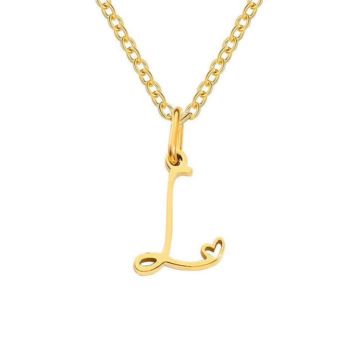 Collana Iniziale Cuoricino | Oro