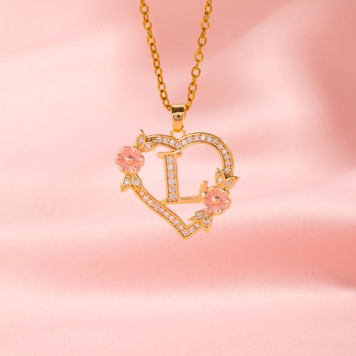 Collana Cuore Iniziale | Oro