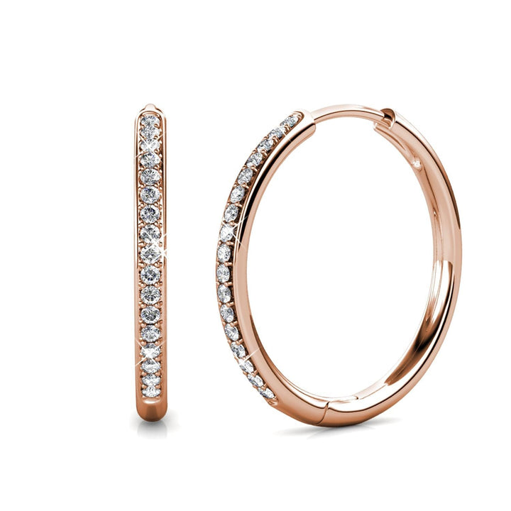 Orecchini Pave Tondi | Oro