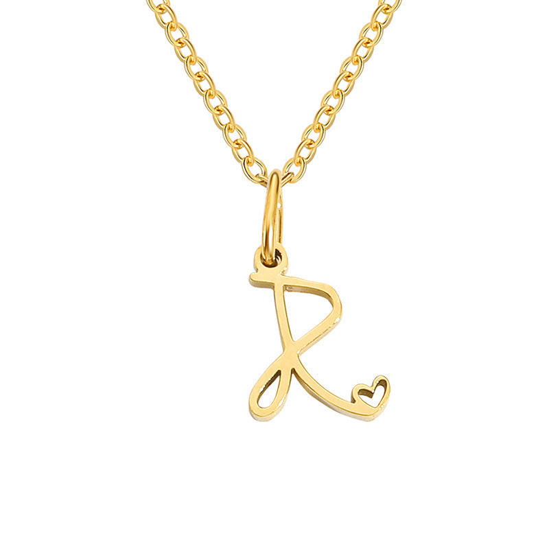 Collana Iniziale Cuoricino | Oro