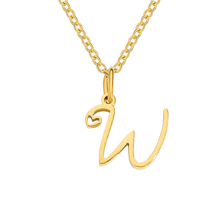 Collana Iniziale Cuoricino | Oro