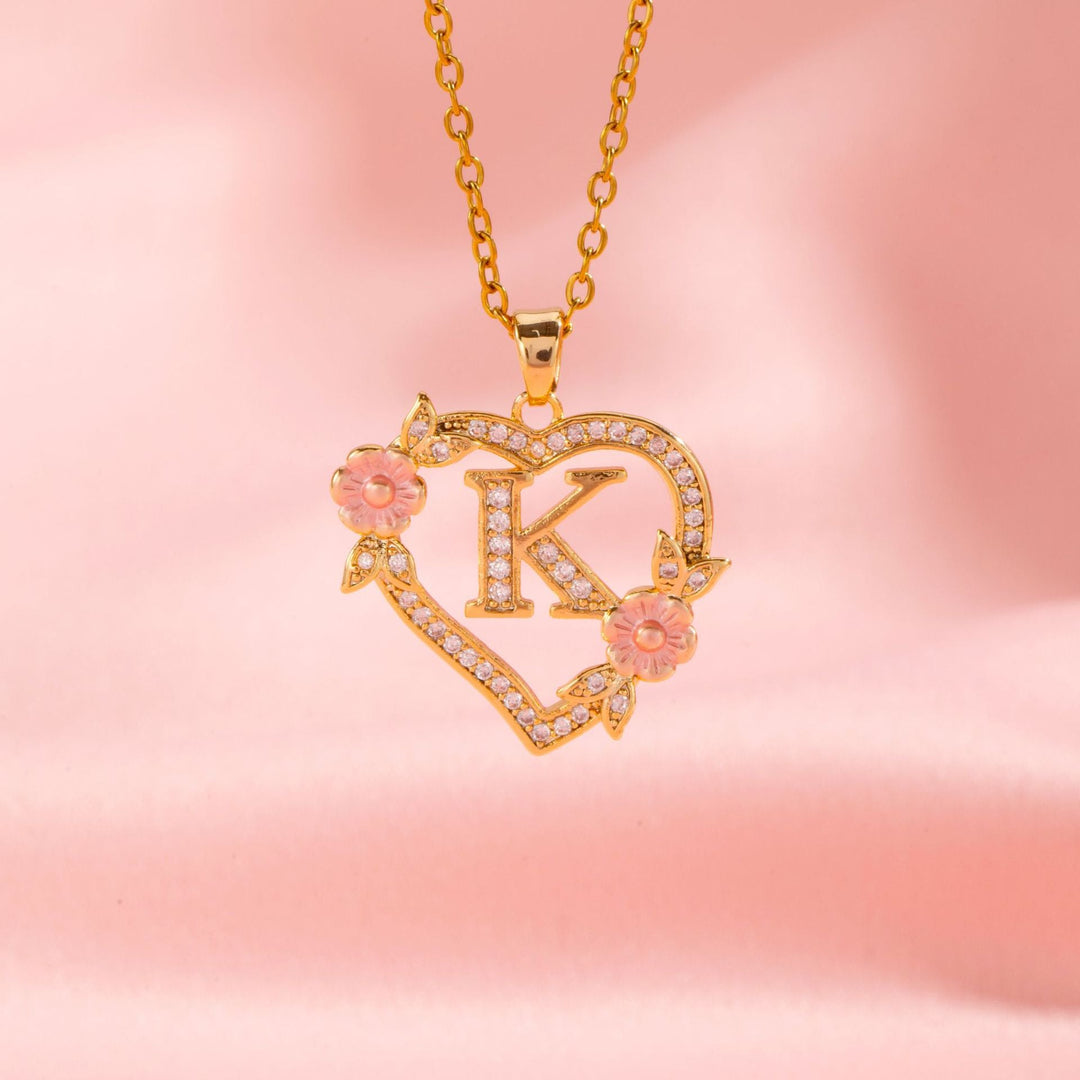 Collana Cuore Iniziale | Oro