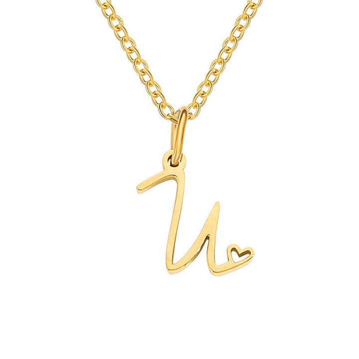 Collana Iniziale Cuoricino | Oro