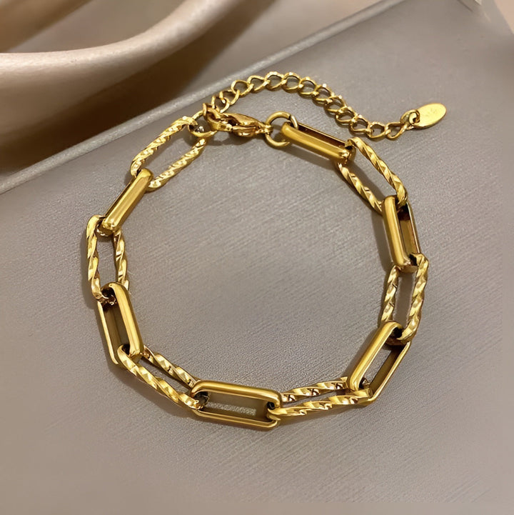 Bracciale Catena Spessa | Oro