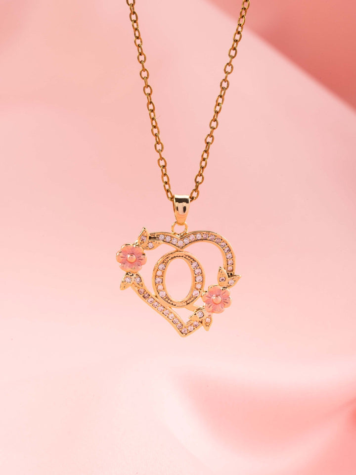 Collana Cuore Iniziale | Oro