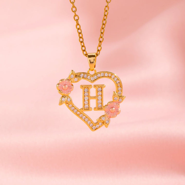 Collana Cuore Iniziale | Oro