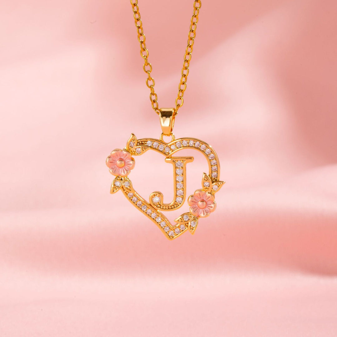 Collana Cuore Iniziale | Oro