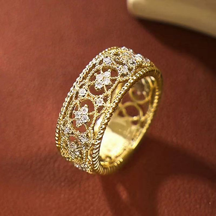 Anello Caterina Intrecciato | Oro