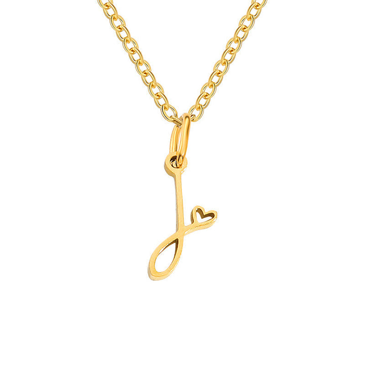 Collana Iniziale Cuoricino | Oro