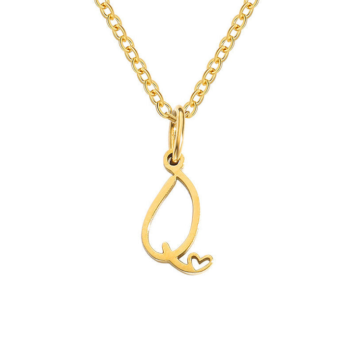 Collana Iniziale Cuoricino | Oro