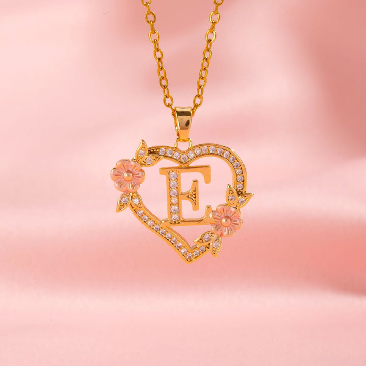 Collana Cuore Iniziale | Oro