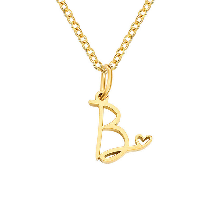 Collana Iniziale Cuoricino | Oro