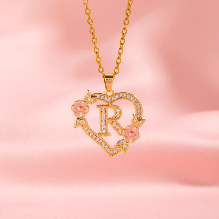 Collana Cuore Iniziale | Oro