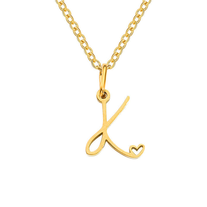 Collana Iniziale Cuoricino | Oro