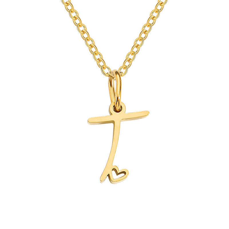 Collana Iniziale Cuoricino | Oro