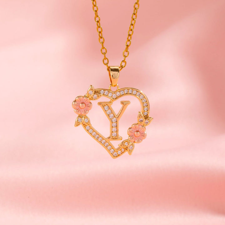Collana Cuore Iniziale | Oro